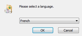 CDex - Choisir le package de langage pour la langue de l'interface