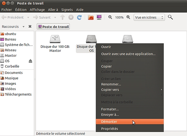 Dmonter votre disque dur interne