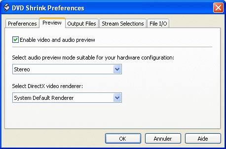 Preview Setting