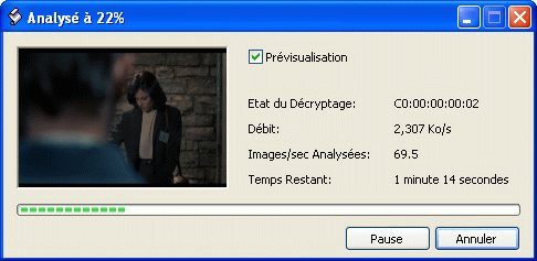 Analyse du DVD
