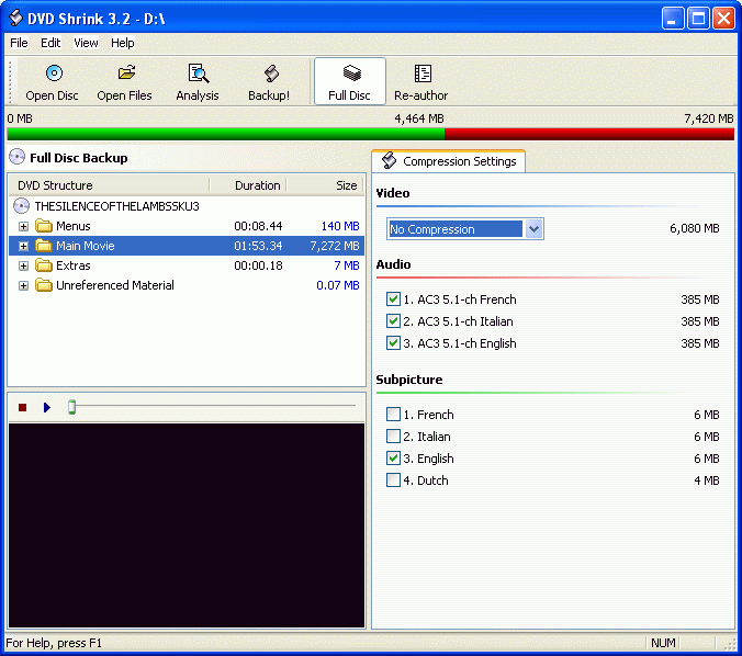 DVD Structure