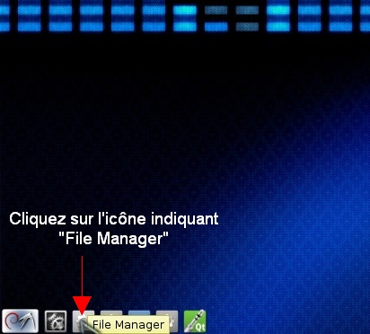 Ouvrir le File Manager