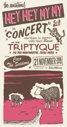 Hey Hey My My : Affiche du concert